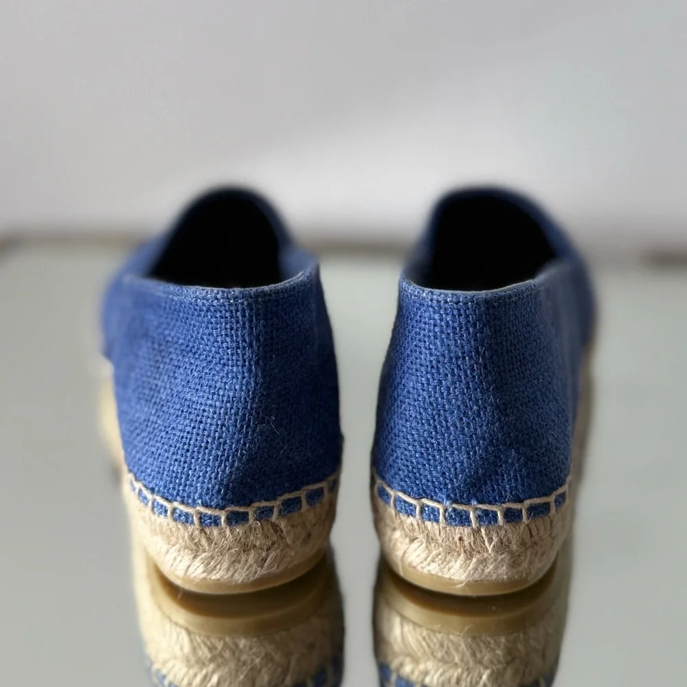 New Prada Linen espadrilles $850 40 - Picture 8 of 12